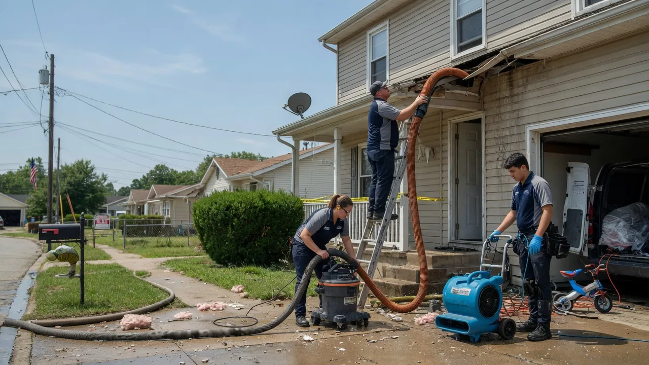 Water Damage Restoration in Pocasset, OK near me